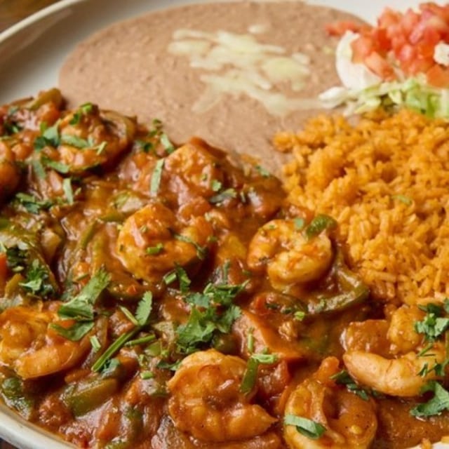 Camaron Rancheros.