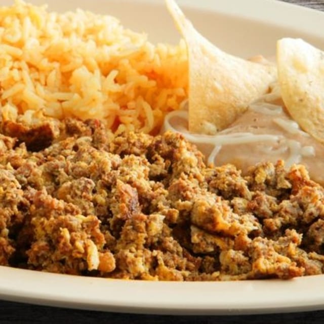 Huevos Con Chorizo.