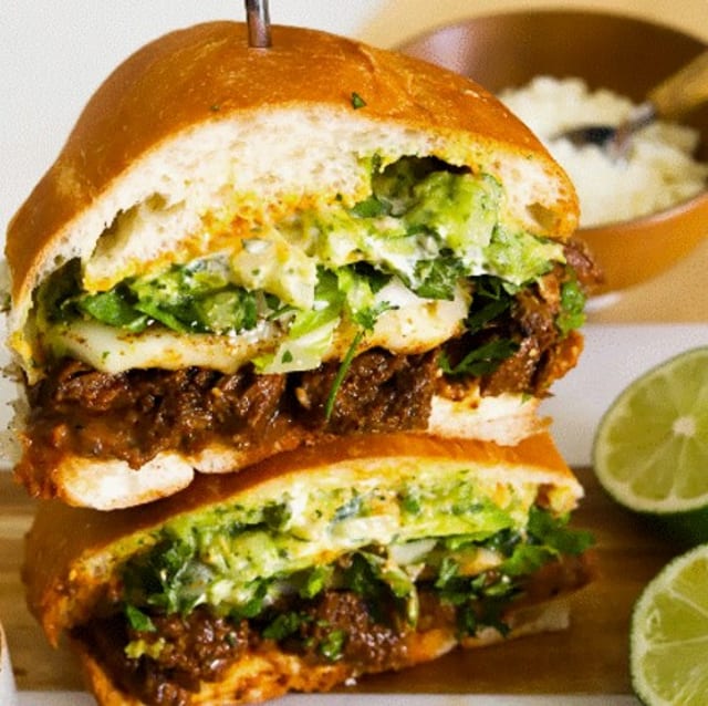 Torta with a Soda.