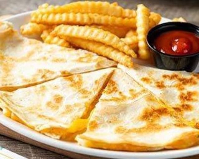 Kids Quesadilla & Fries.